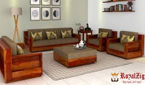 good wooden sofa set