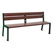 Slats Recycled Plastic Composite Bench