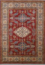 superkazak tribal rug red rugs