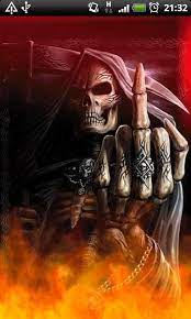 middle finger grim reaper lwp apk