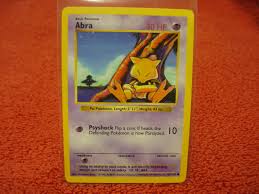 Abra needs to sleep for eighteen hours a day. Mavin 1995 Abra Pokemon Card 43 102 30 Hp Mint Condition