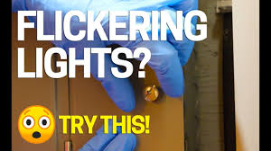 how to fix flickering lights in your
