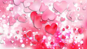 light pink love background ilration