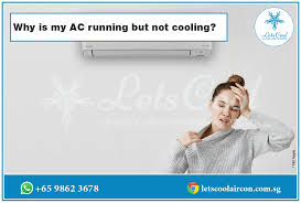 aircon is running but not cooling