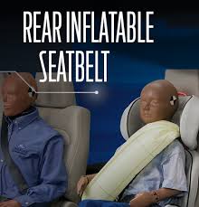rear inflatable seatbelt technology