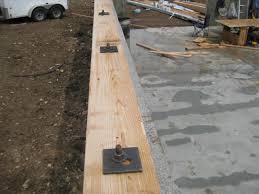 wooden floor framing