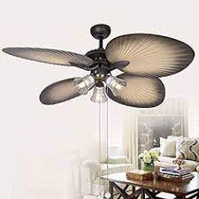 A ceiling fan has function not only as a device used to move the air around, but it is also used as a tool that gives a decorative touch into some spots. 130 Palm Leaf Ceiling Fans Ideas Tropical Ceiling Fans Ceiling Beachfront Decor