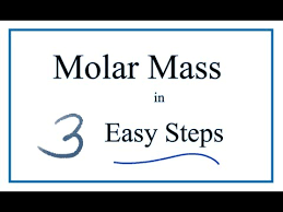 How To Calculate Molar Mass Molecular Weight