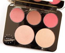 becca chagne collection face palette