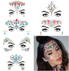 ohappy 6 sets rhinestone mermaid