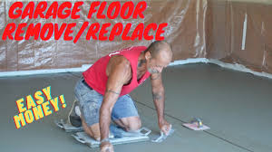 garage floor demo replace you