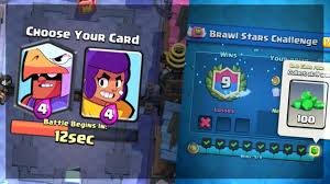Clash royale's core gameplay supports and pushes players to have a collection of cards. Clash Royale Brawl Stars Challenge Youtube