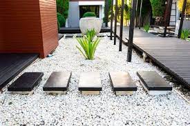 top 20 garden design with pebbles for