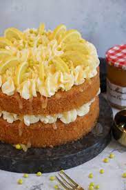 Lemon Celebration Cake Jane S Patisserie gambar png