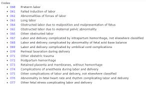 pregnancy icd 10 code general rules