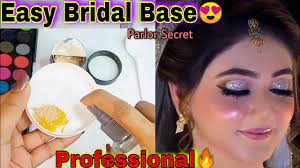 how to professional bridal base step