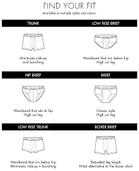 Calvin Klein Underwear Mens Size Guide
