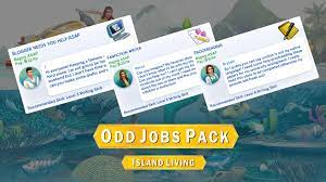 mod the sims odd job pack writing