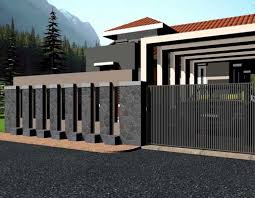 By kusen aluminium depok last update juni 1, 2019. 40 Model Pagar Tembok Minimalis Desainrumahnya Com