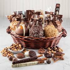large chocolate gift basket