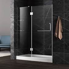Frameless Hinge Open Shower Glass Door