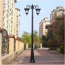street light pole for garden lamp post