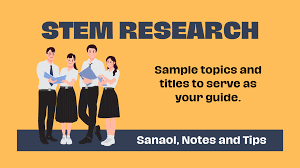 research topics for stem students and