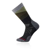 Details About Smartwool Mens Phd Outdoor Medium Pattern Crew Socks Grey Sports