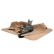 playmat for cats ripple rug brown