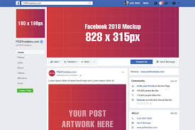 facebook page mockup in psd designhooks