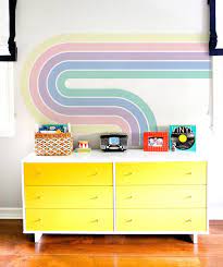 Pastel Rainbow Wall Decal Playroom Wall