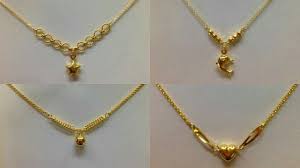 Light Weight Gold Chain Necklaces Designs With Weight For