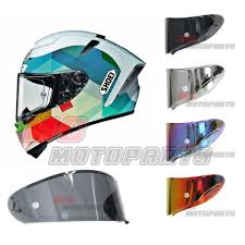Mc Motoparts Visor For Shoei X 14 Helmet Z 7 Helmet Rf Sr