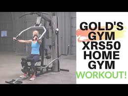 gold s gym xrs 50 home gym system