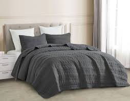 grey bedding master bedroom