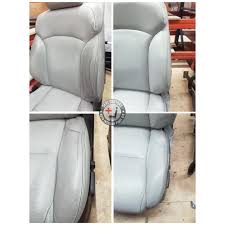 Lexus Leather Dye Before After