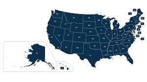 state by state map united states