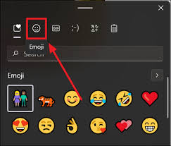 how to use windows 11 emoji keyboard