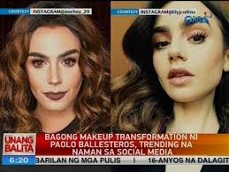 ub baong makeup transformation ni