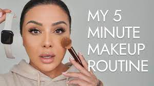 5 minute flawless makeup tutorial