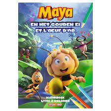 maya the bee coloring book the golden