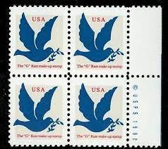 dove make up rate st usps block