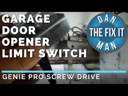 genie drive garage door opener