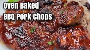 oven baked bbq pork chops