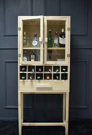 Bar Cabinet With Storage Solid Wood Bar