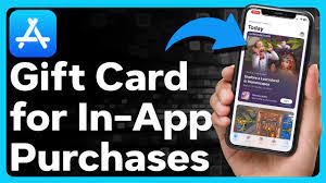 how to use apple gift card for in app
