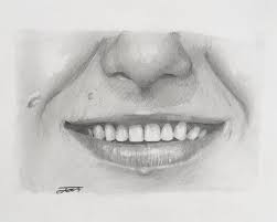 100 drawings of lips mouths teeth