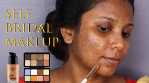 self bengali bridal makeup