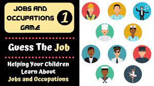jobs and occupations game guess the