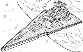 Lego stormtroopers have been featured a wide variety of sets in the star wars theme, and have been redesigned with more detail or fixed details often. Star Destroyer Star Wars Episode Vi Return Of The Jedi Coloring Pages Printable